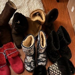 Authentic Ugg and Coach boots.